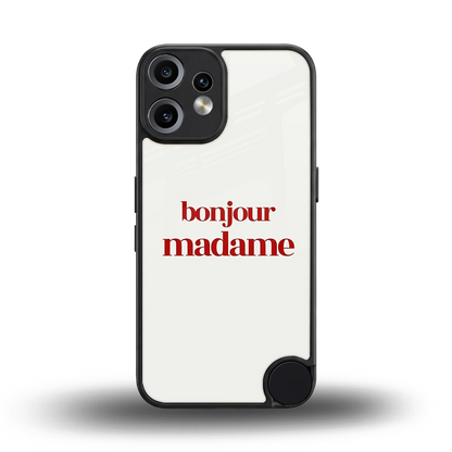 Bonjour Madame back phone cover | glass case for cmf nothing phone 2 pro