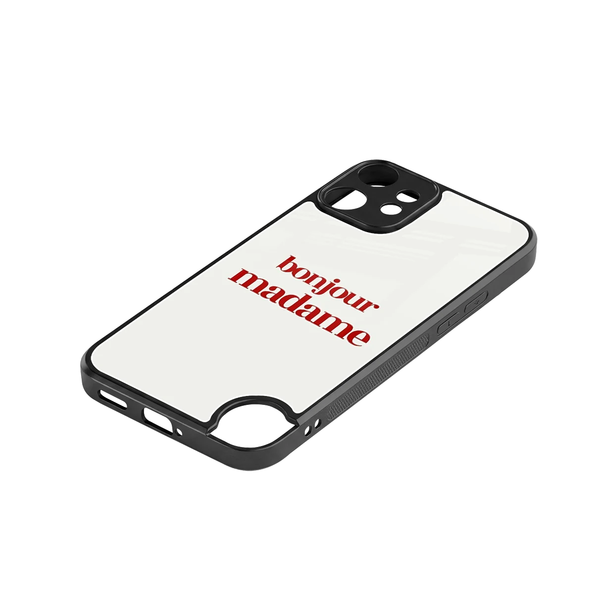 Bonjour Madame stylish phone case for cmf nothing phone 2 pro | glossy glass and slim fit