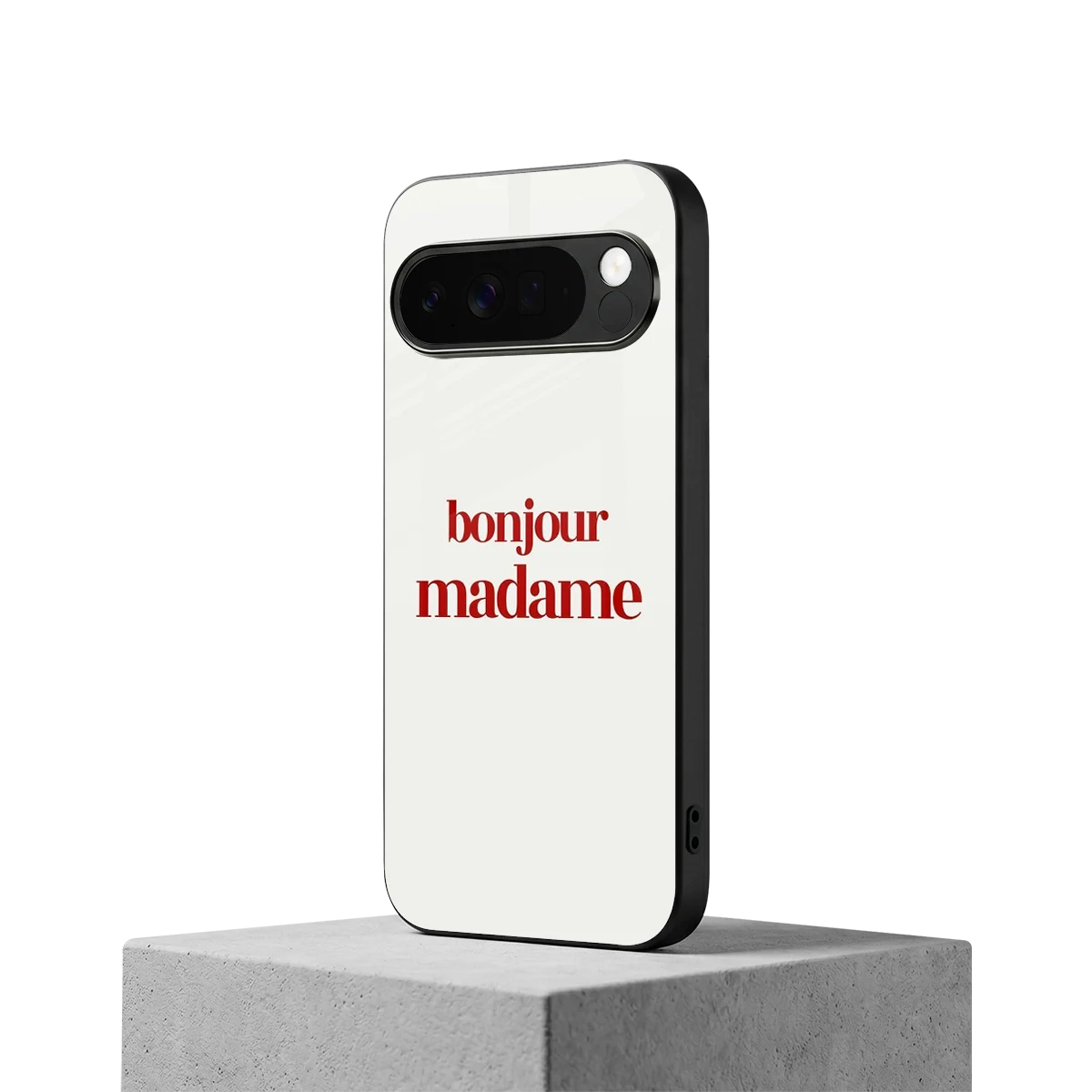 Bonjour Madame google pixel 10 pro xl mobile cover | shockproof glass phone case