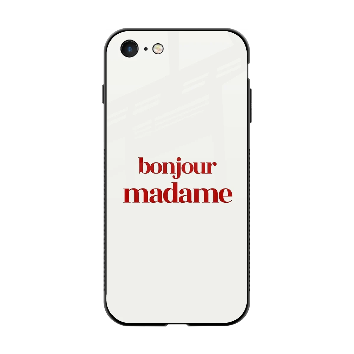 Bonjour Madame back phone cover | glass case for iphone 7
