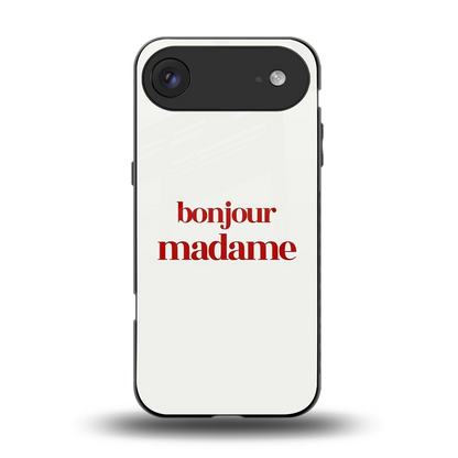 Bonjour Madame back phone cover | glass case for iphone air