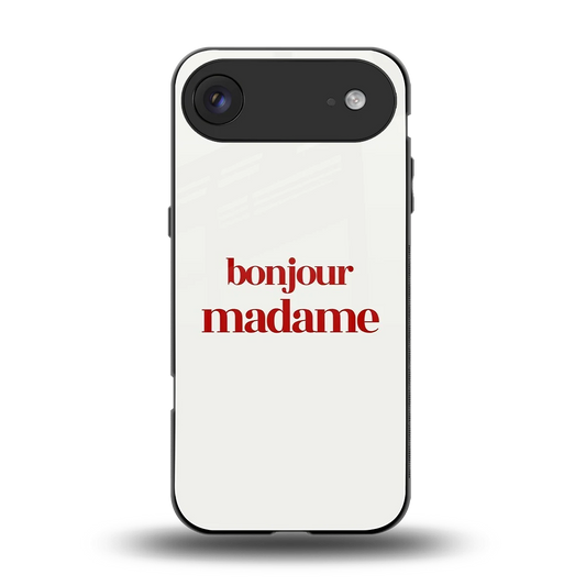 Bonjour Madame back phone cover | glass case for iphone air