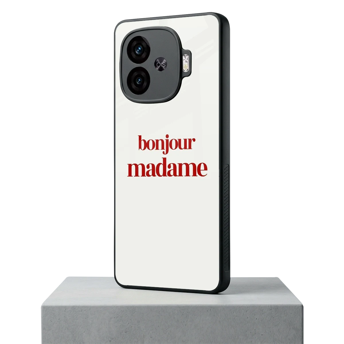 Bonjour Madame iqoo neo 10r 5g mobile cover | shockproof glass phone case