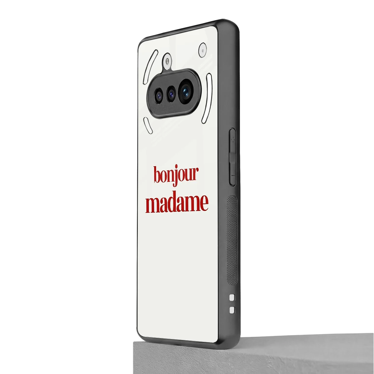 Bonjour Madame nothing phone 3a mobile cover | shockproof glass phone case