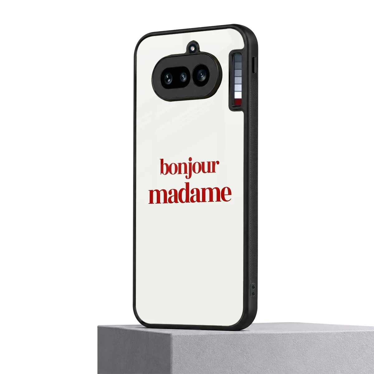 Bonjour Madame nothing phone 4a mobile cover | shockproof glass phone case