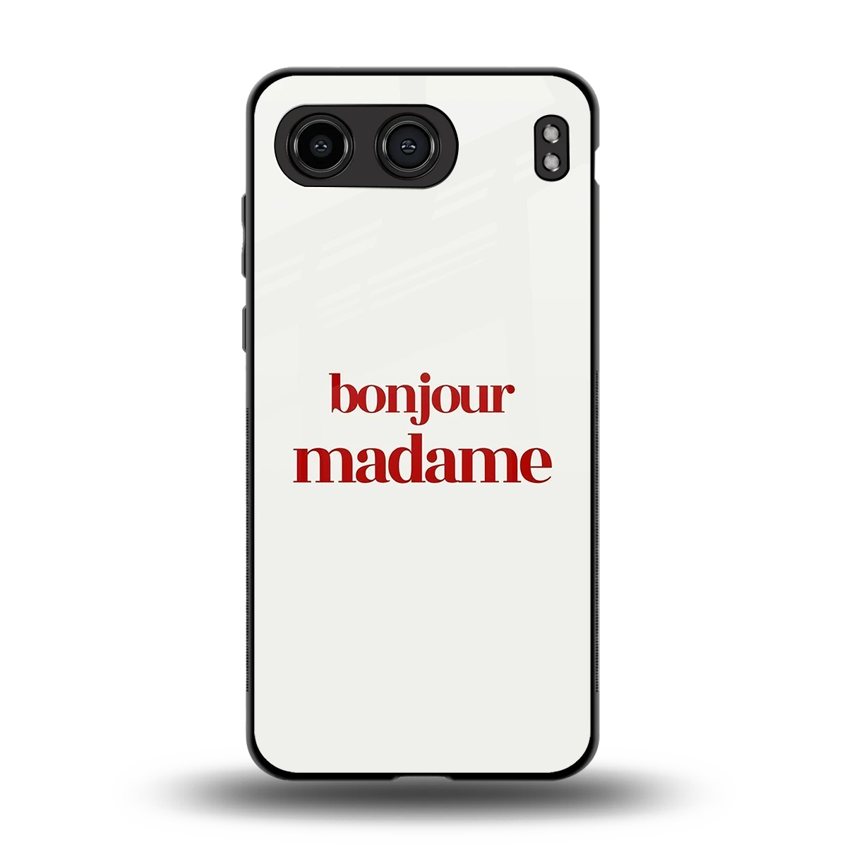 Bonjour Madame back phone cover | glass case for oneplus nord 4