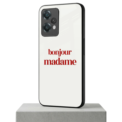 Bonjour Madame oneplus nord ce 2 lite mobile cover | shockproof glass phone case
