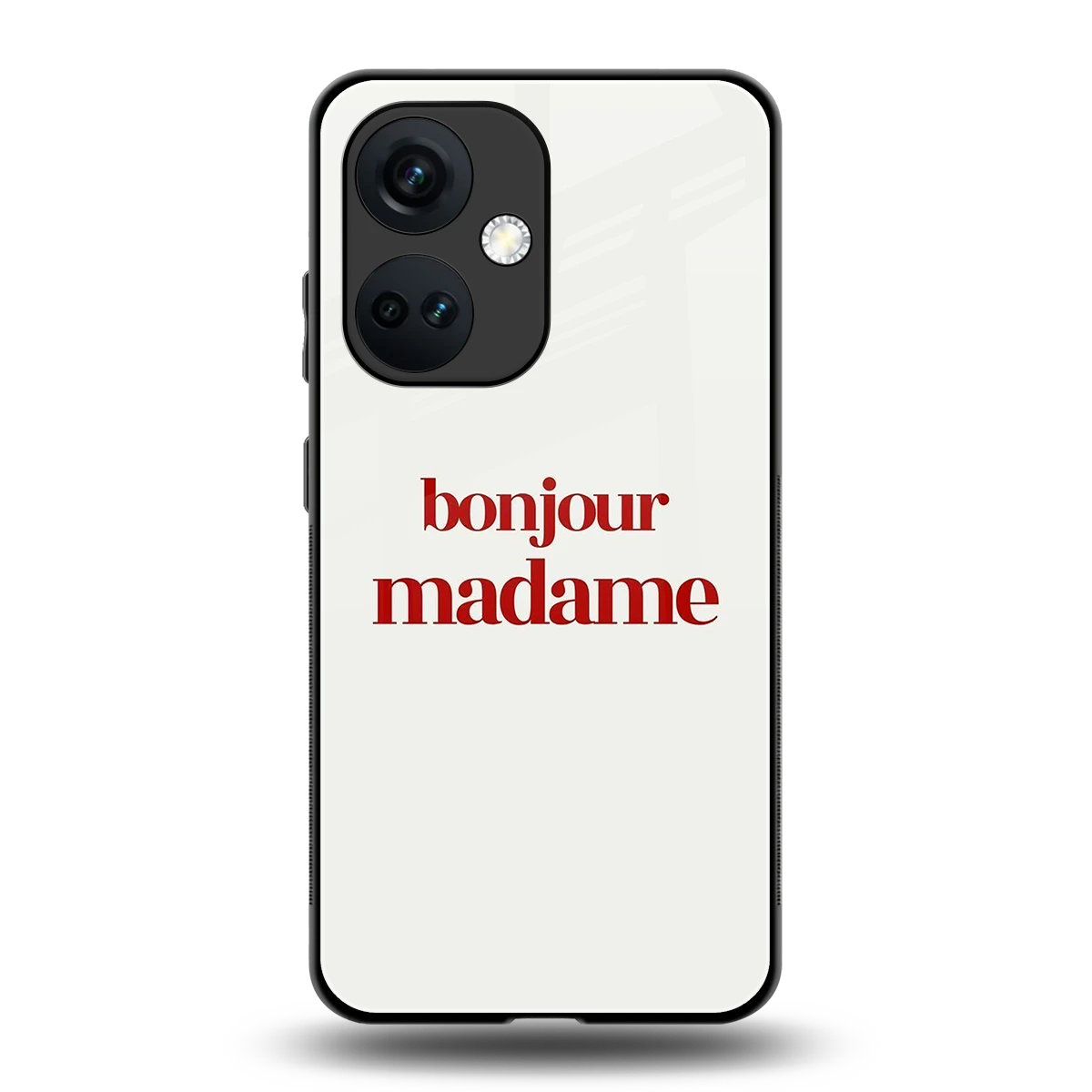 Bonjour Madame back phone cover | glass case for oneplus nord ce 3