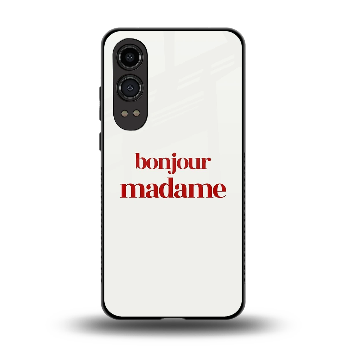 Bonjour Madame back phone cover | glass case for oneplus nord ce 4 lite