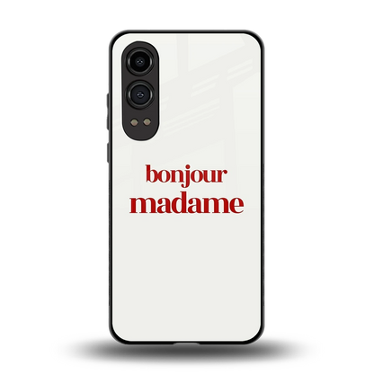 Bonjour Madame back phone cover | glass case for oneplus nord ce 4 lite