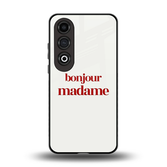 Bonjour Madame back phone cover | glass case for oneplus nord ce 4