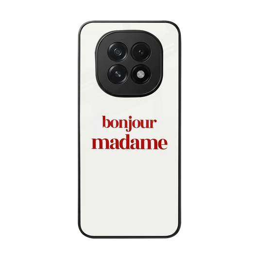 Bonjour Madame back phone cover | glass case for oppo f29 5g