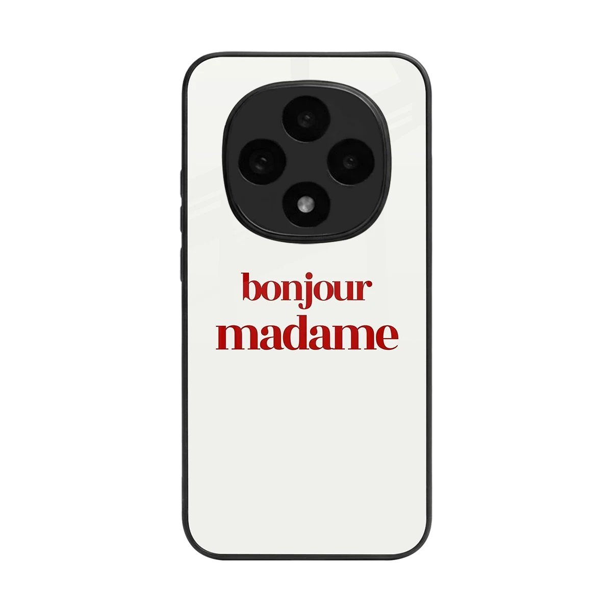 Bonjour Madame back phone cover | glass case for oppo f31 pro 5g