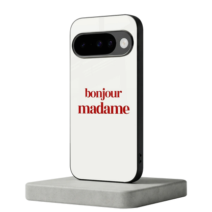 Bonjour Madame google pixel 10 mobile cover | shockproof glass phone case
