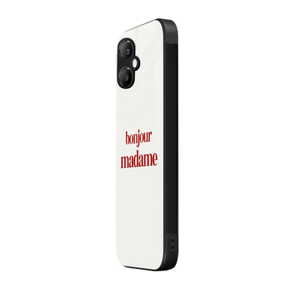 Bonjour Madame samsung galaxy a06 5g mobile cover | shockproof glass phone case