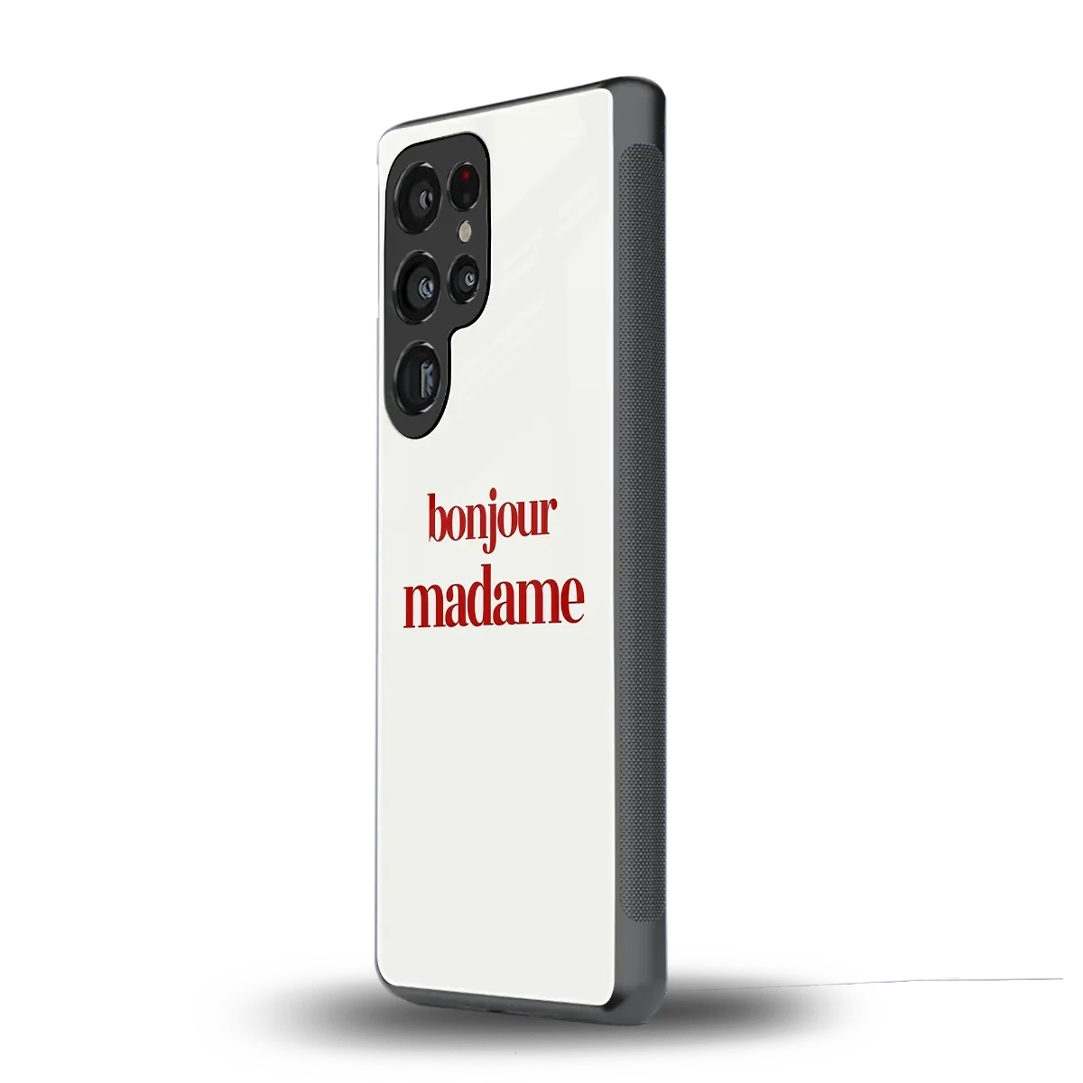 Bonjour Madame samsung galaxy s25 ultra mobile cover | shockproof glass phone case