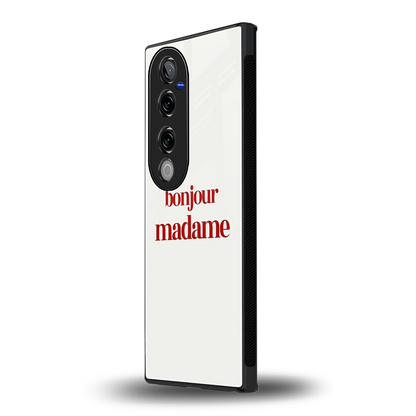 Bonjour Madame vivo v40 pro mobile cover | shockproof glass phone case