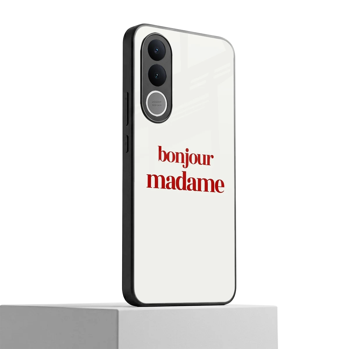 Bonjour Madame vivo v70 fe mobile cover | shockproof glass phone case