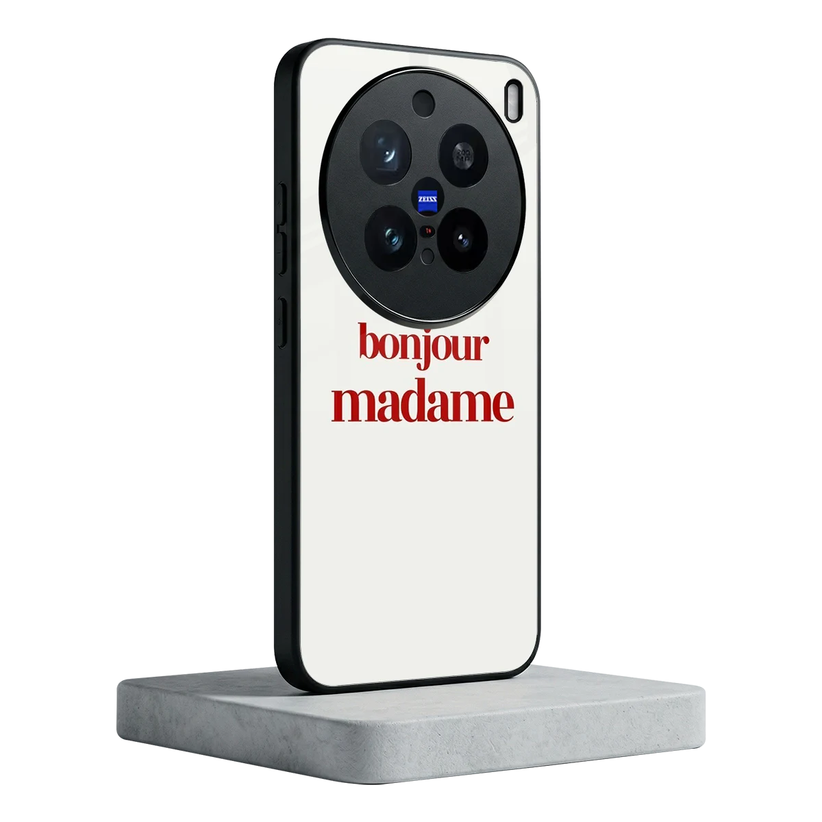 Bonjour Madame vivo x200 pro mobile cover | shockproof glass phone case