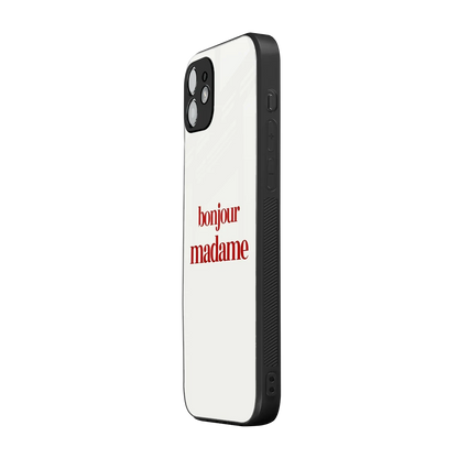 Bonjour Madame iphone 11 mobile cover | shockproof glass phone case