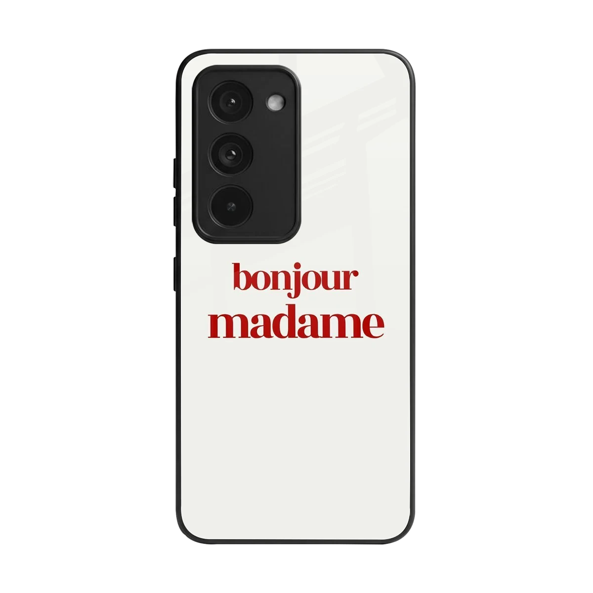 Bonjour Madame back phone cover | glass case for redmi 15 5g