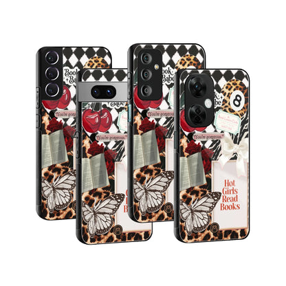 Stylish Glass Back Case for All Smartphones iPhone, Samsung, OnePlus, Pixel, Redmi, Oppo, Vivo, Motorola