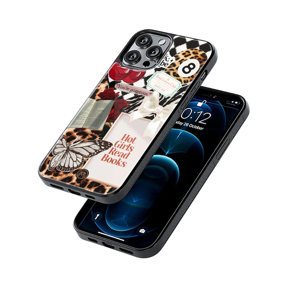 Protective Glass Back Phone Case Compatible with iPhone, Samsung, OnePlus, Pixel & More