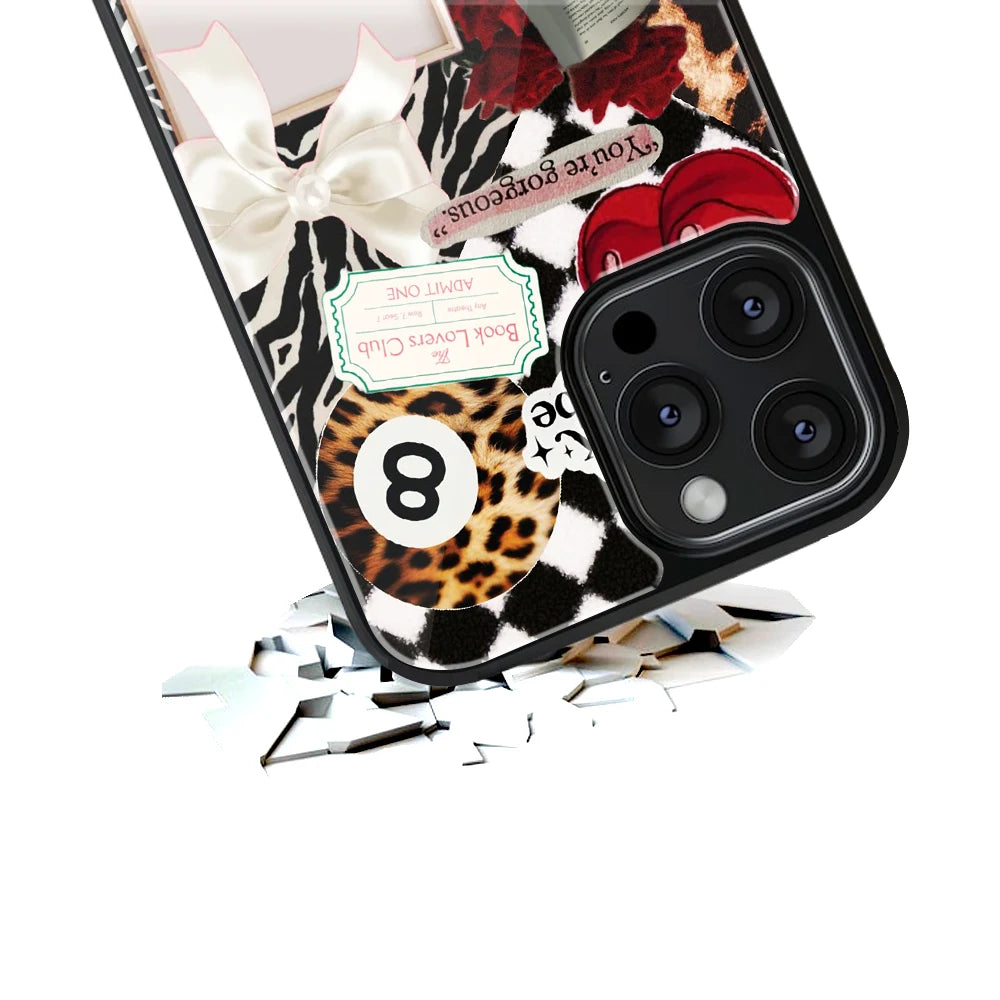 Durable Glass Back Mobile Case for iPhone, Samsung, OnePlus, Google Pixel, Redmi, Vivo, Oppo