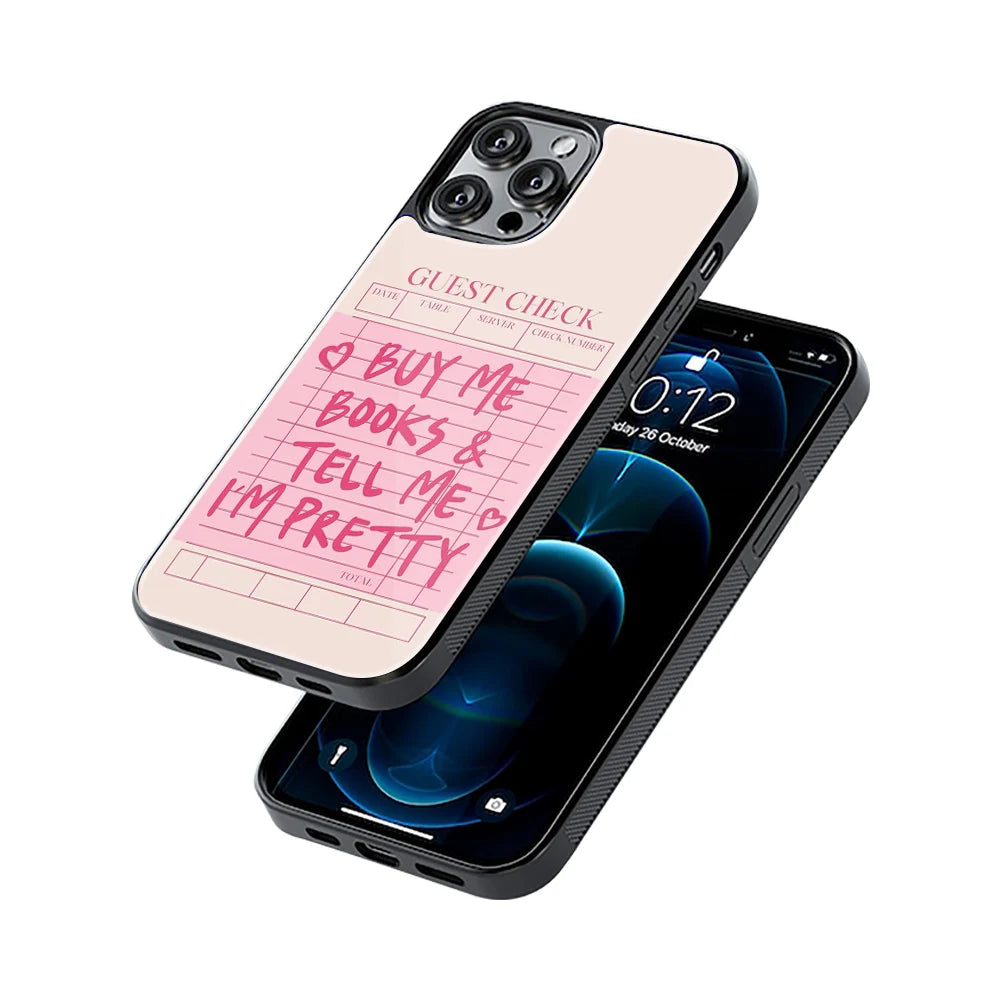 Protective Glass Back Phone Case Compatible with iPhone, Samsung, OnePlus, Pixel & More