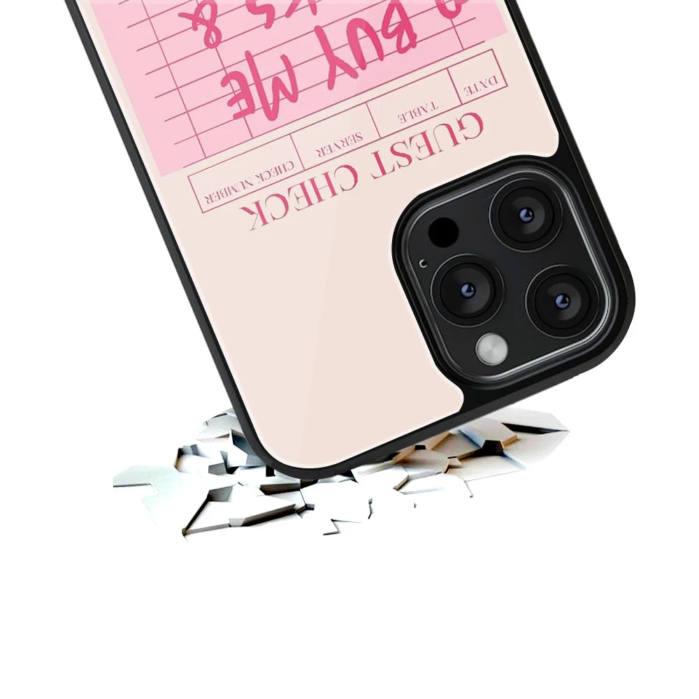 Durable Glass Back Mobile Case for iPhone, Samsung, OnePlus, Google Pixel, Redmi, Vivo, Oppo