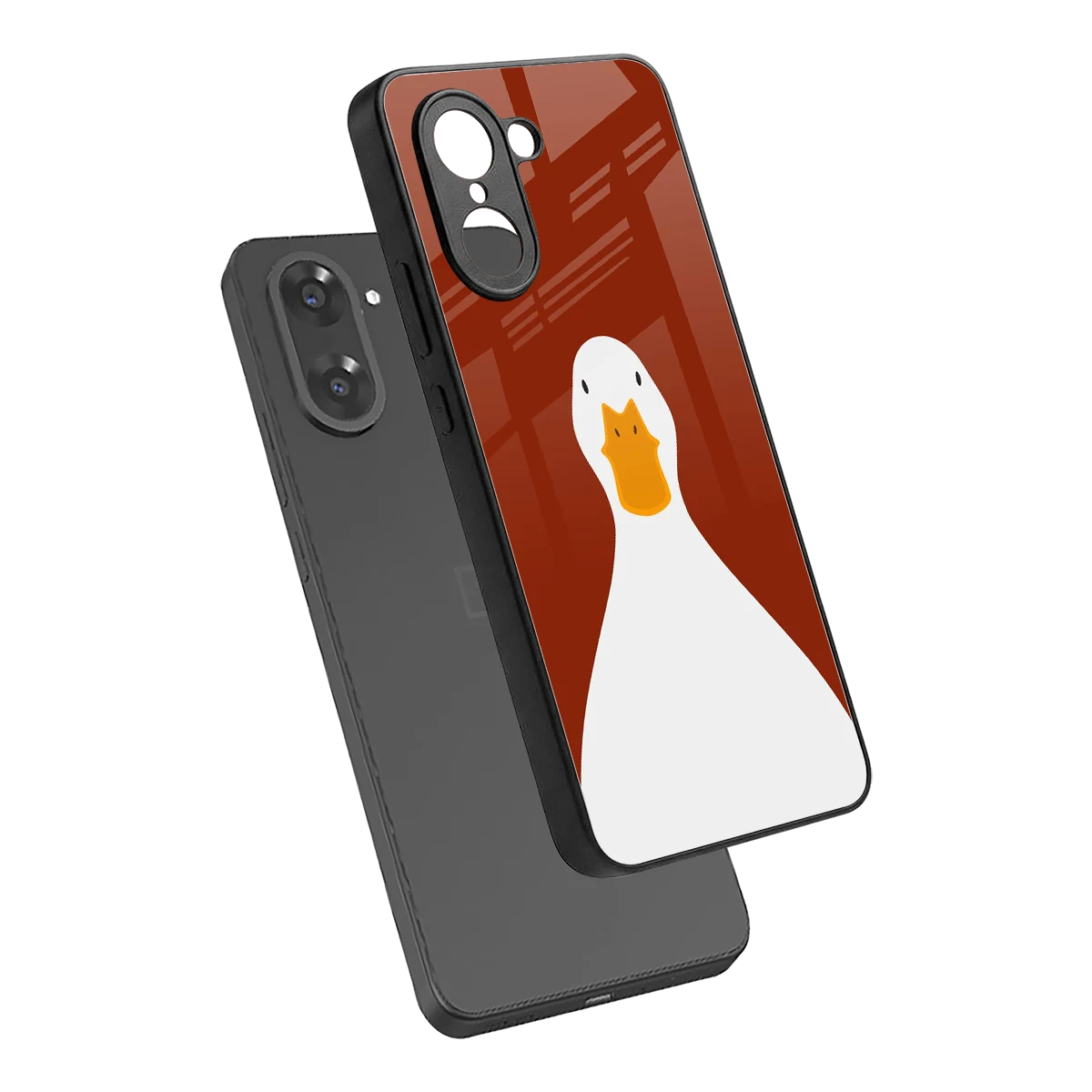 Boring Goose sleek oneplus nord ce5 5g cover with tempered glass back and TPU edges