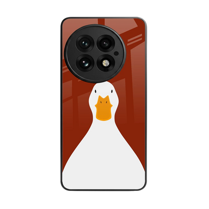 Boring Goose back phone cover | glass case for oneplus 13