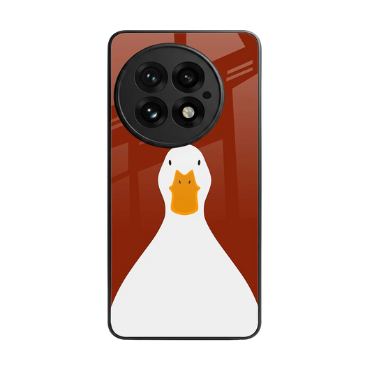Boring Goose back phone cover | glass case for oneplus 13
