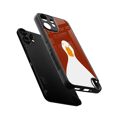 Boring Goose sleek cmf nothing phone 2 pro cover with tempered glass back and TPU edges