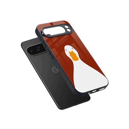 Boring Goose sleek google pixel 10 pro xl cover with tempered glass back and TPU edges