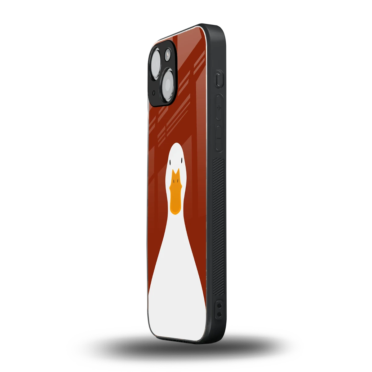Boring Goose iphone 13 mini mobile cover | shockproof glass phone case