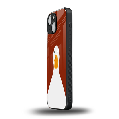 Boring Goose iphone 13 mini mobile cover | shockproof glass phone case