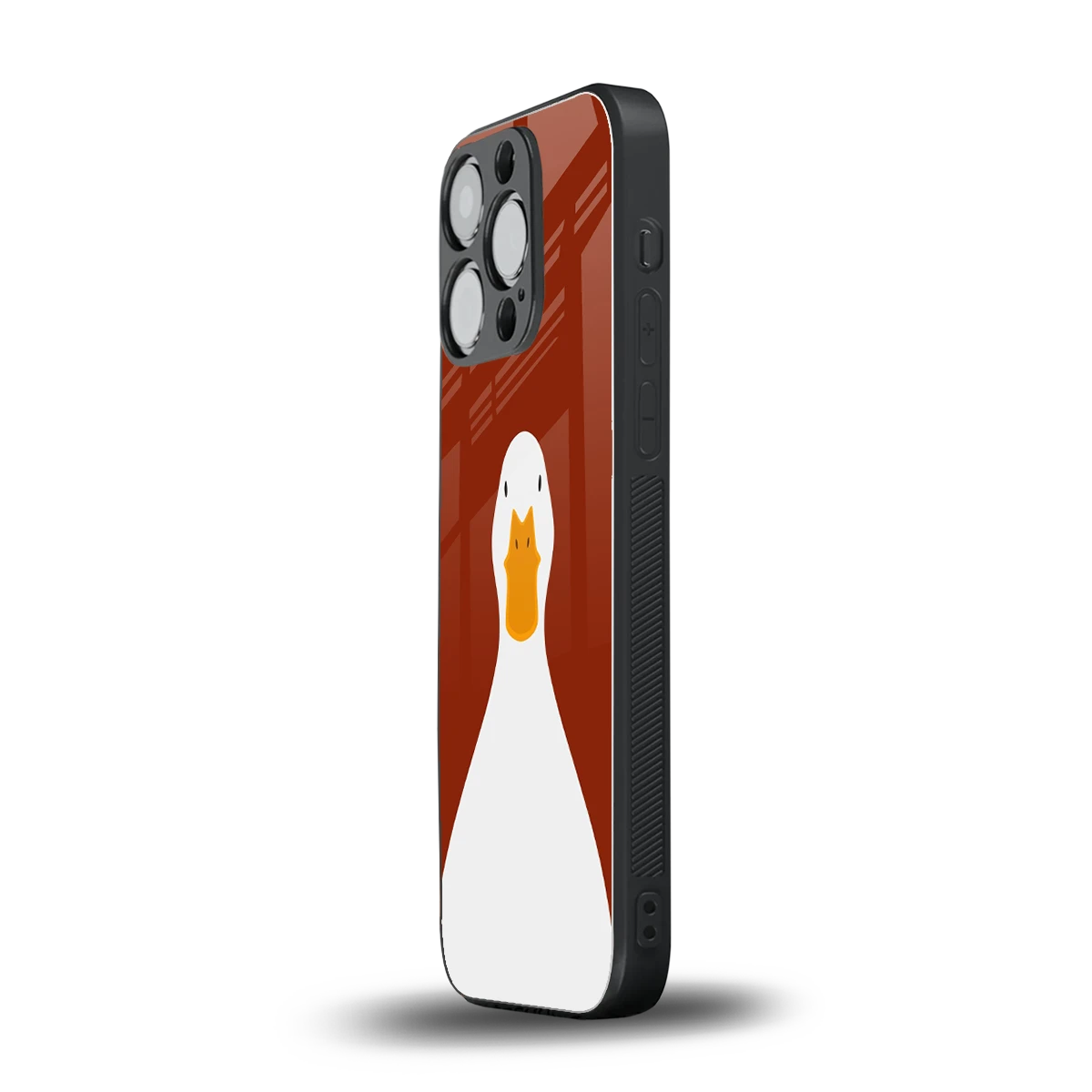 Boring Goose iphone 12 pro mobile cover | shockproof glass phone case