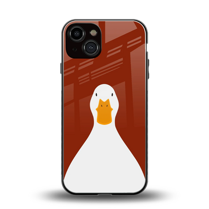 Boring Goose back phone cover | glass case for iphone 13
