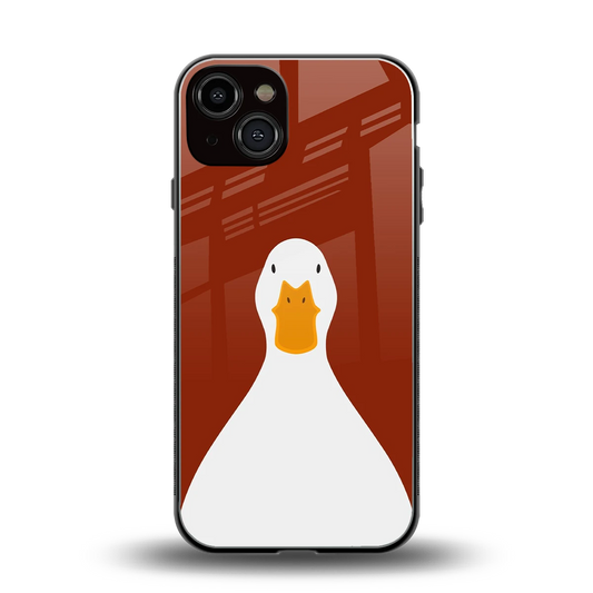 Boring Goose back phone cover | glass case for iphone 13