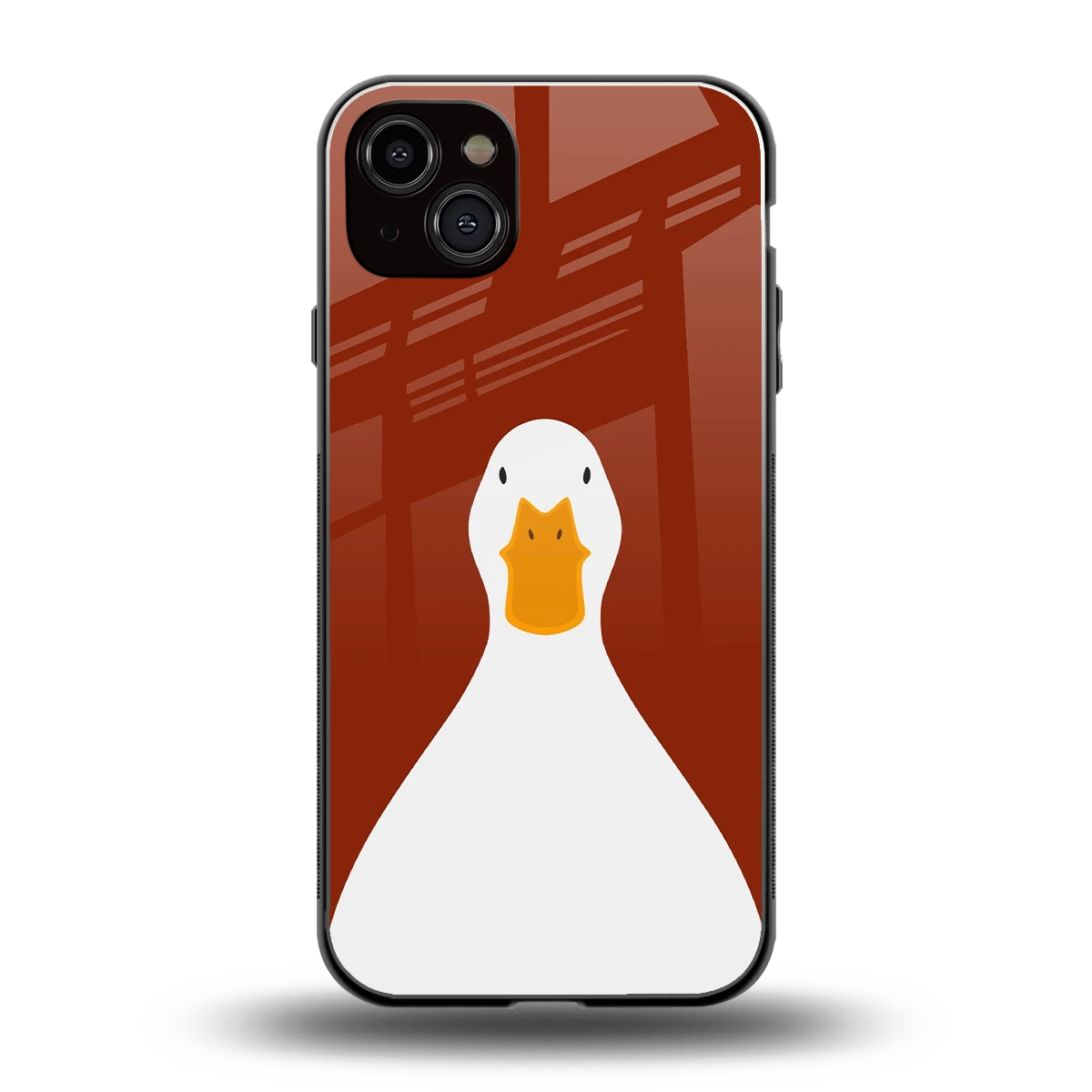 Boring Goose back phone cover | glass case for iphone 15 plus