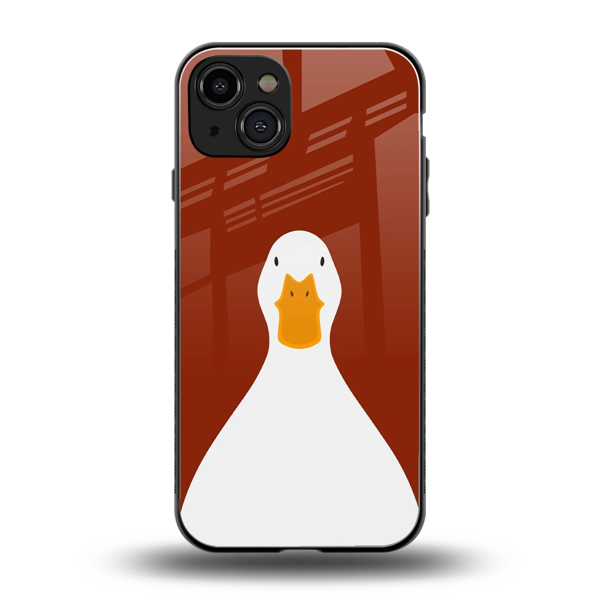 Boring Goose back phone cover | glass case for iphone 15