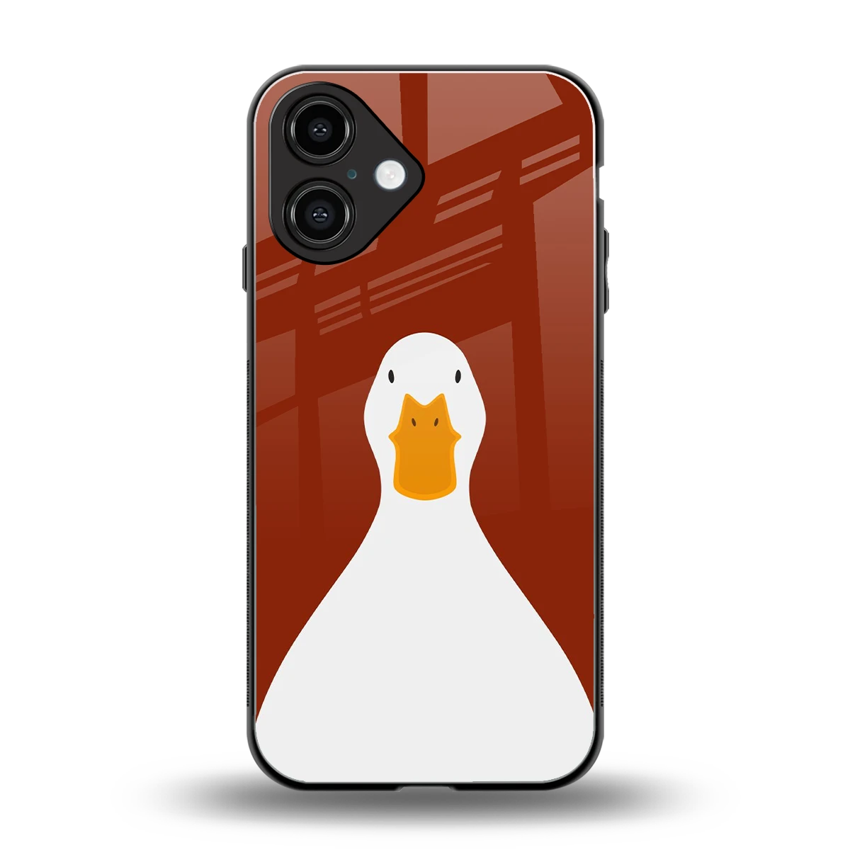 Boring Goose back phone cover | glass case for iphone 16