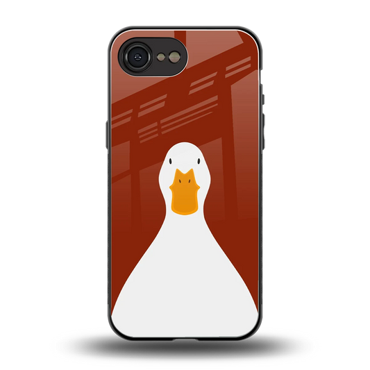 Boring Goose back phone cover | glass case for iphone 17e