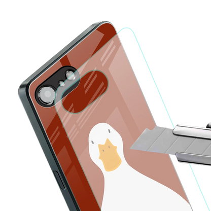 Boring Goose stylish phone case for iphone 16e | glossy glass and slim fit