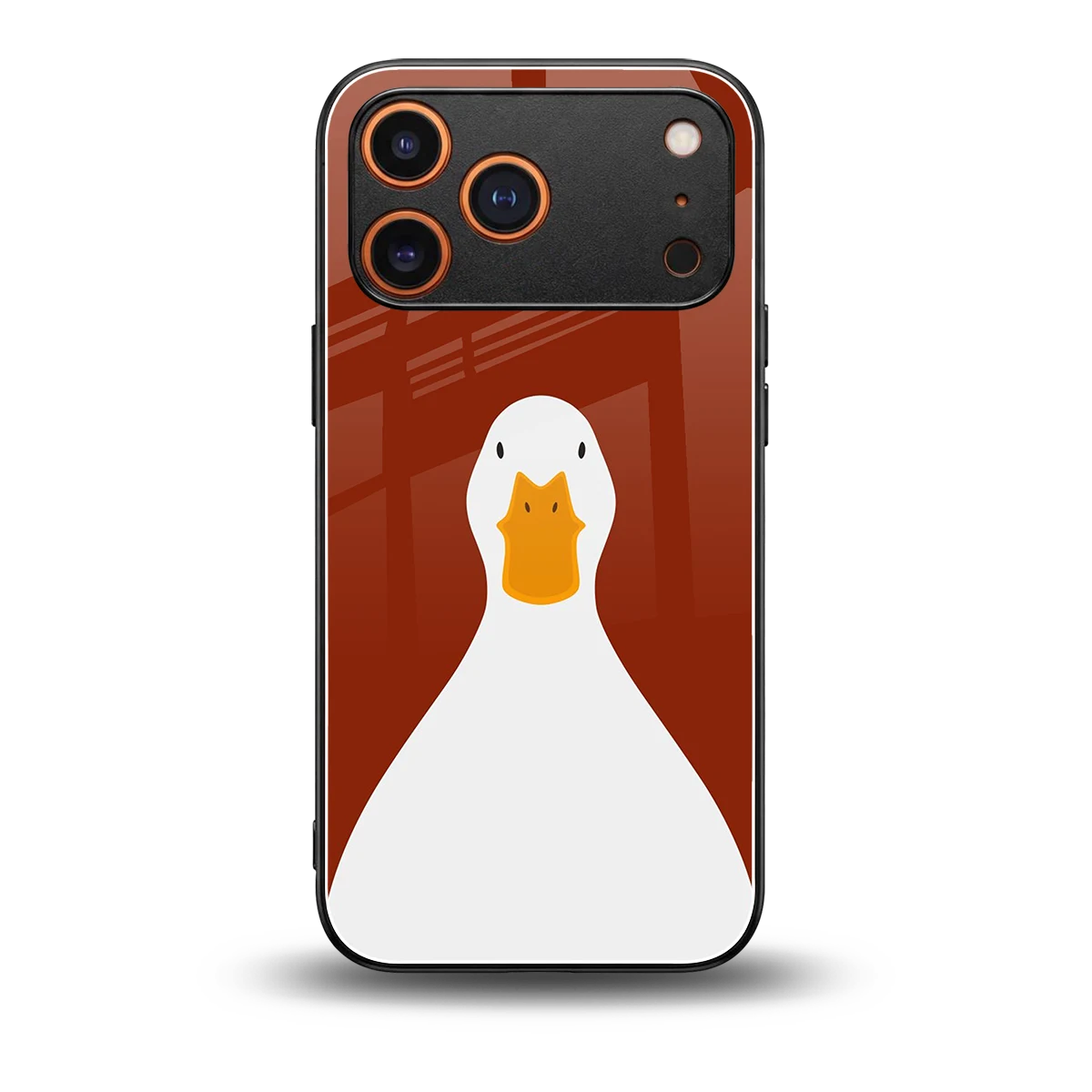 Boring Goose back phone cover | glass case for iphone 17 pro max