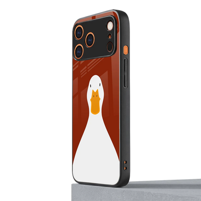 Boring Goose iphone 17 pro max mobile cover | shockproof glass phone case