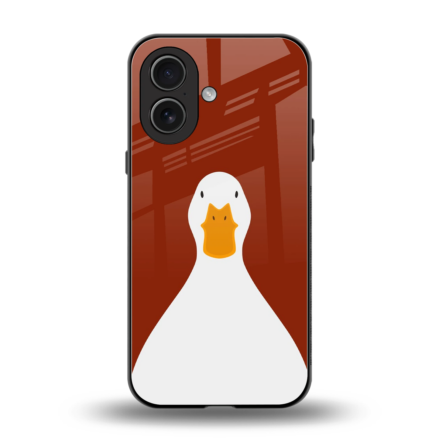 Boring Goose back phone cover | glass case for iphone 17