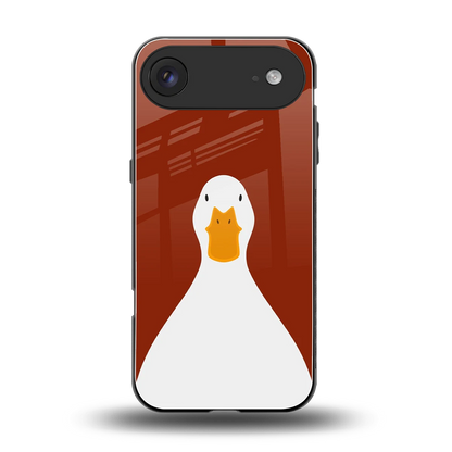 Boring Goose back phone cover | glass case for iphone air