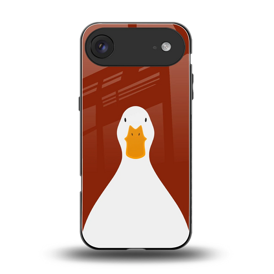 Boring Goose back phone cover | glass case for iphone air